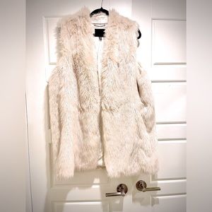 Banana Republic Sherpa oversized vest, size XL, perfect condition